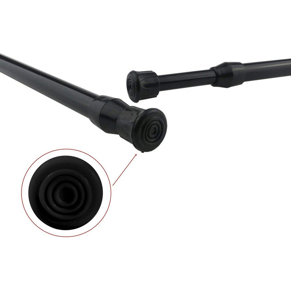 Adjustable Cupboard Tension Rods-Black