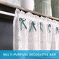 Adjustable Cupboard Tension Rods-White