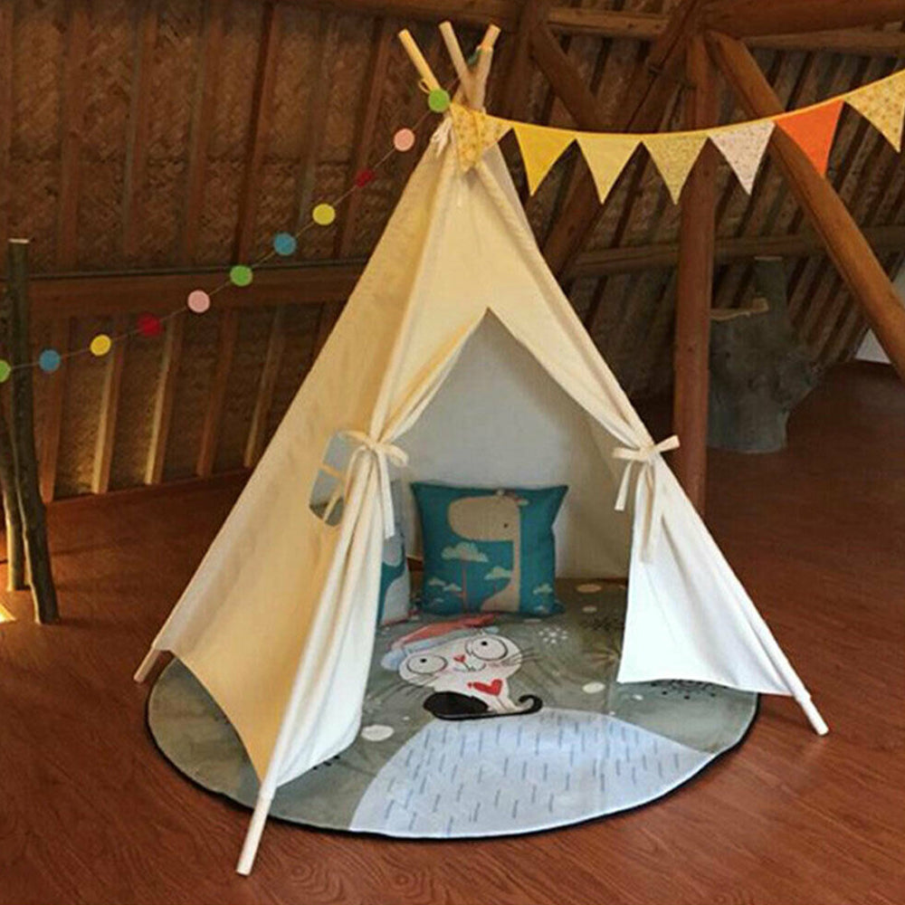 Indian Teepee Children Play Tent Outdoor Picnic Camping Tent