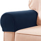 2Pcs Removable Sofa Armrest Covers Stretch Couch Arm Cover