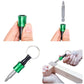 6 in 1 Set Hex Shank Screwdriver Drill Bit Holder Extension Quick Release Keychain