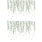 2Pcs Self-adhesive Removable Green Leaves Plant Wall Sticker Home Decor