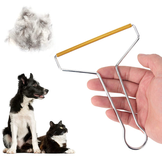 2Pcs Pet Hair Clothes Remover Carpet