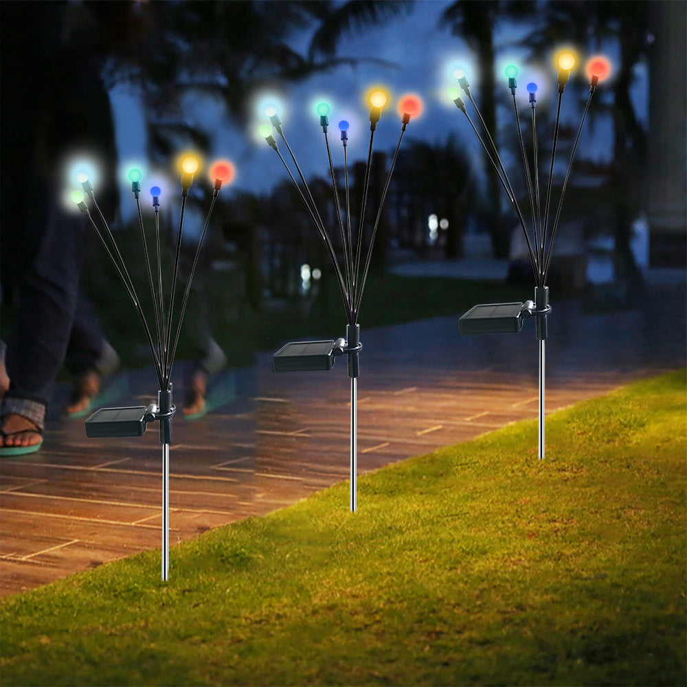 Solar Firefly Lights Outdoor Waterproof Garden Decorative Lights