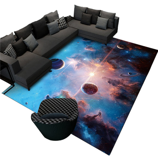 Planet Printed Floor Mat