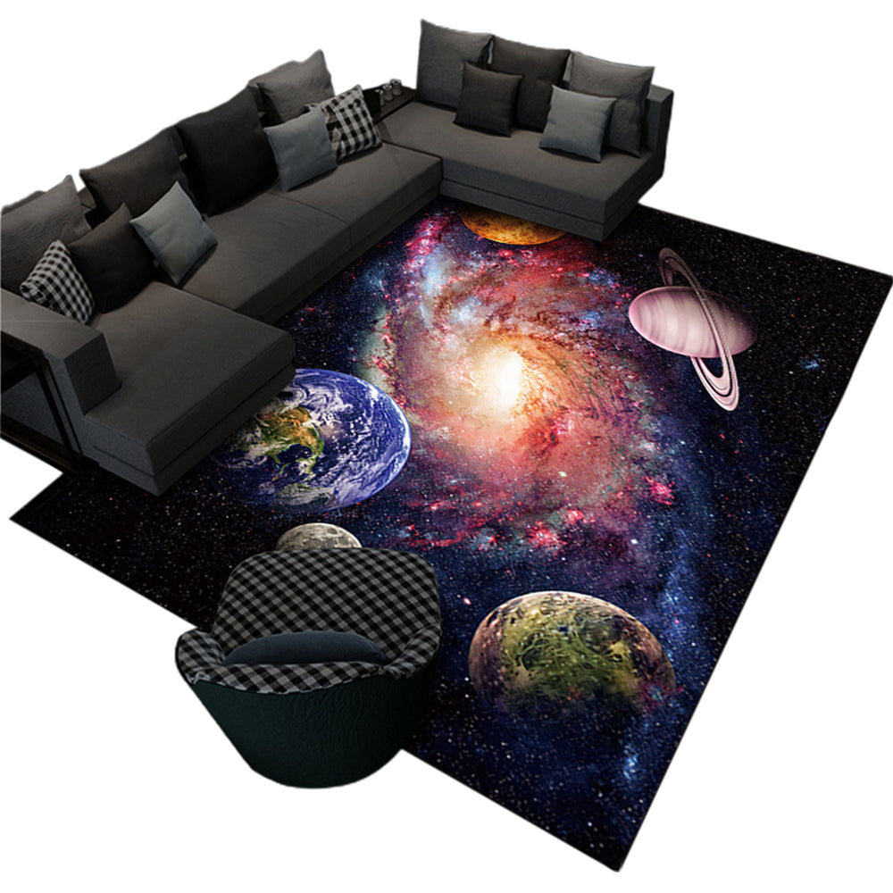 Planet Printed Floor Mat