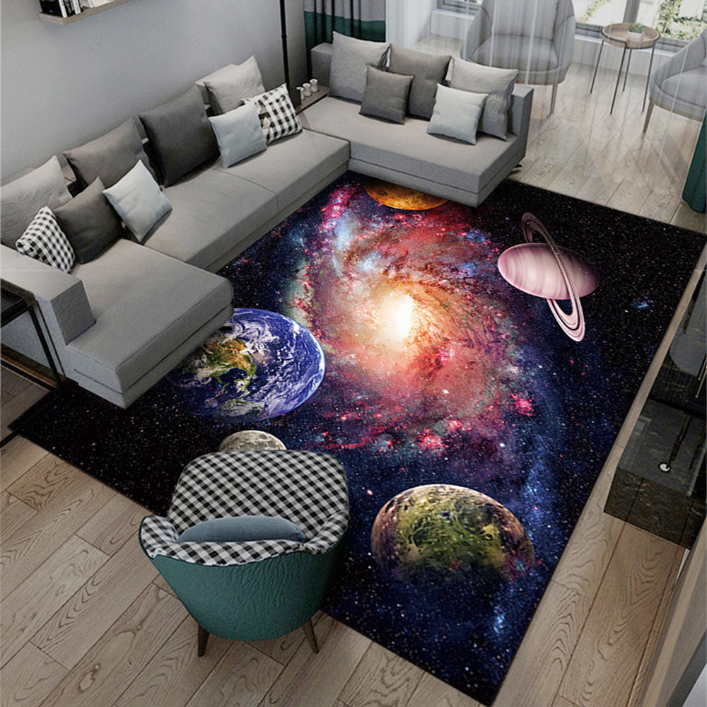 Planet Printed Floor Mat