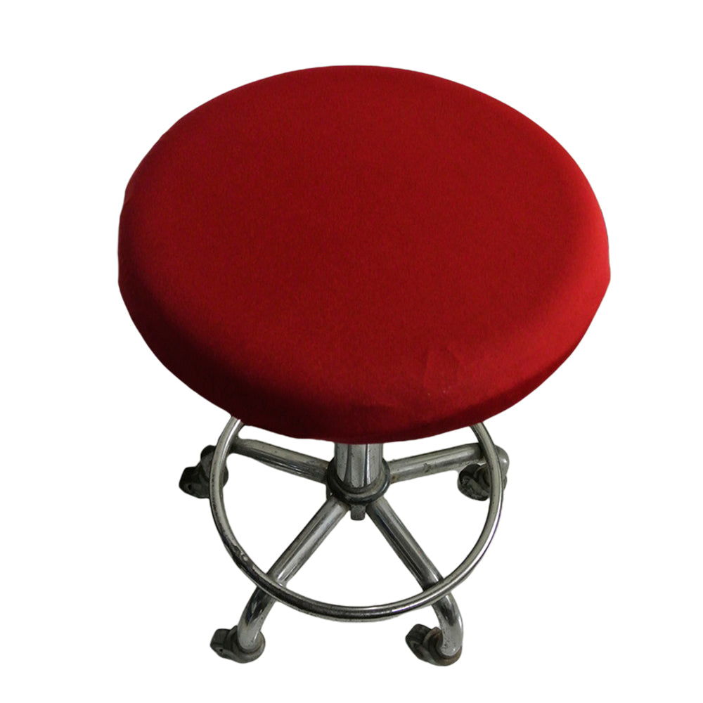 4Pcs Stretch Round Bar Stool Cushion Cover Seat Cover Seat Slipcover