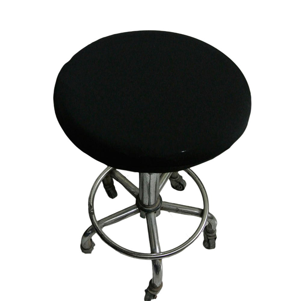 4Pcs Stretch Round Bar Stool Cushion Cover Seat Cover Seat Slipcover