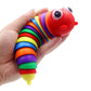 2Pcs Fidget Slug Toy Articulated Sensory Toys Twisted Toy Release Stress Toy