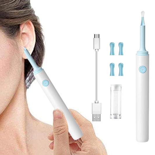 Wireless Otoscope Ear Wax Removal Tools Kit with 4mm Visual Camera