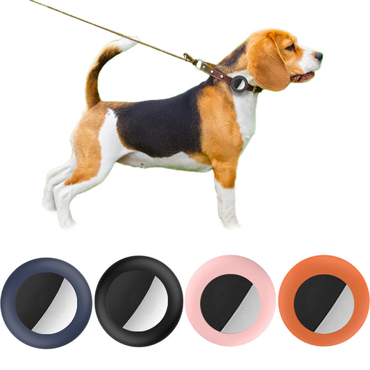 4Pcs Silicone Tracker Protective Case for Pet Collar Compatible with Apple Airtag