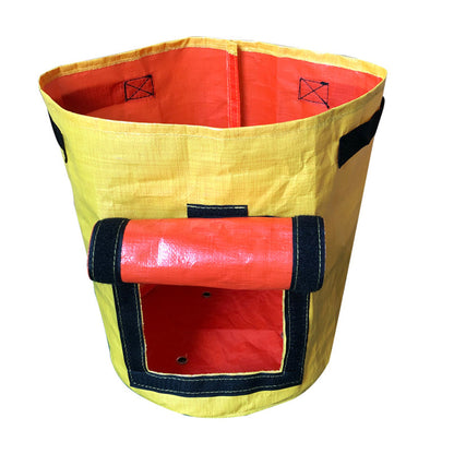 Potato Grow Bags 10 Gallon PE Planter Pots Planting Bags with Flap Window