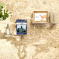 2Pcs Acrylic Floating Wall Ledge Shelf Wall Mounted Shelves Kitchen Spice Rack