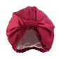 Women Satin Sleeping Cap Wrap Hair Bonnet Turban Elastic Headwear