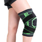 Gym Knee Pads Sport Knee Sleeve Knee Support Brace-Green