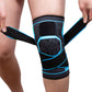 Gym Knee Pads Sport Knee Sleeve Knee Support Brace-Blue
