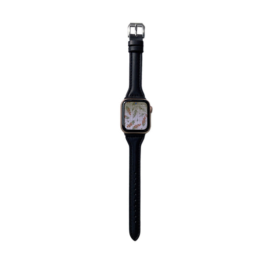 Women Leather Watch Band Compatible with Apple iWatch 7 Series