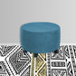 Stretch Round Ottoman Footrest Cover
