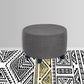 Stretch Round Ottoman Footrest Cover