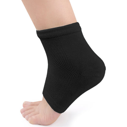 Pair of Gel Foot Heel Moisturizing Socks Open Toe Socks Gel Spa Sock Sleeves