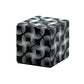 3D Magic Cube Puzzle Shape Shifting Box Magnetic Fidget Toy-Black and white pattern