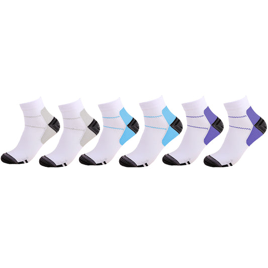 15-20mmhg Compression Short Sports Cycling Running Socks
