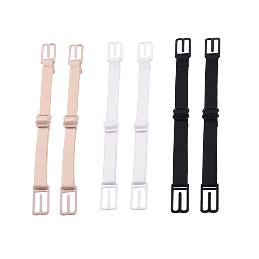 6Pcs Elastic Non Slip Bra Strap Clips Adjustable Bra Clips Bra Strap Holder