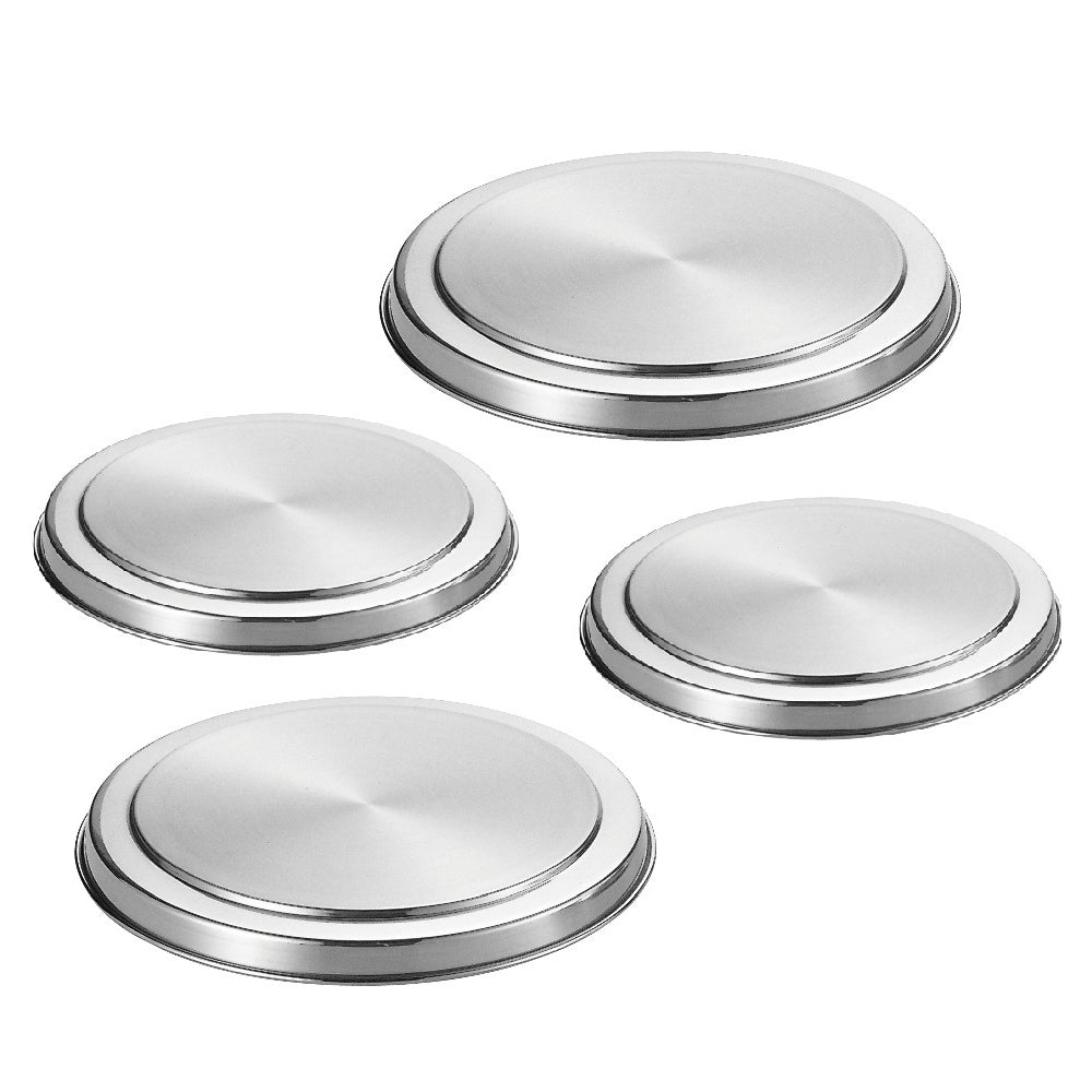 4Pcs Stainless Steel Electric Stove Top Burner Covers