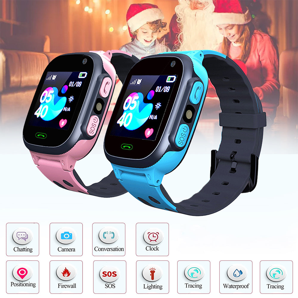 Kids Smart Watch Touch Screen Tracker Location Watch