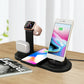 3 in 1  USB Plug Wireless Charging Station for Apple iPhone Watch Headphone