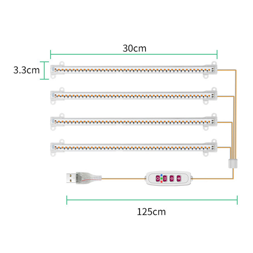 LED Full Spectrum DIY Grow Lights Strips for Indoor Plants