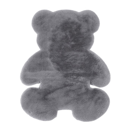 Bear Shaped Doormat-Grey