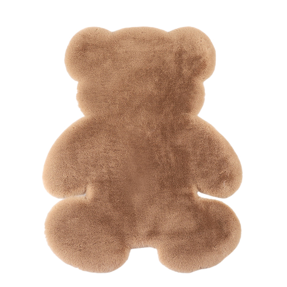 Bear Shaped Doormat-Brown