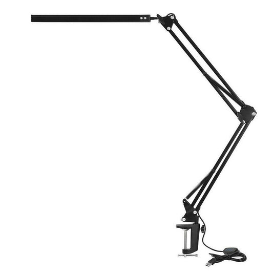 Folding Long Arm Eye Protection Reading Desk Universal Clip Lamp