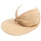 Summer Hat Women Sun Visor Sun Hat Anti-ultraviolet Elastic Hollow Top Hat