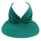 Summer Hat Women Sun Visor Sun Hat Anti-ultraviolet Elastic Hollow Top Hat
