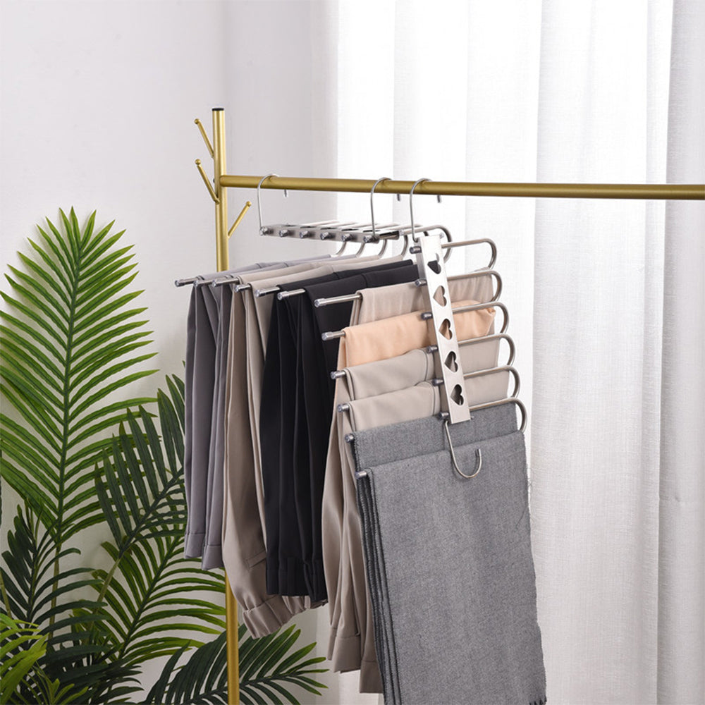 Pants Hangers Closet Multiple Layers Multifunctional Rack Organizer