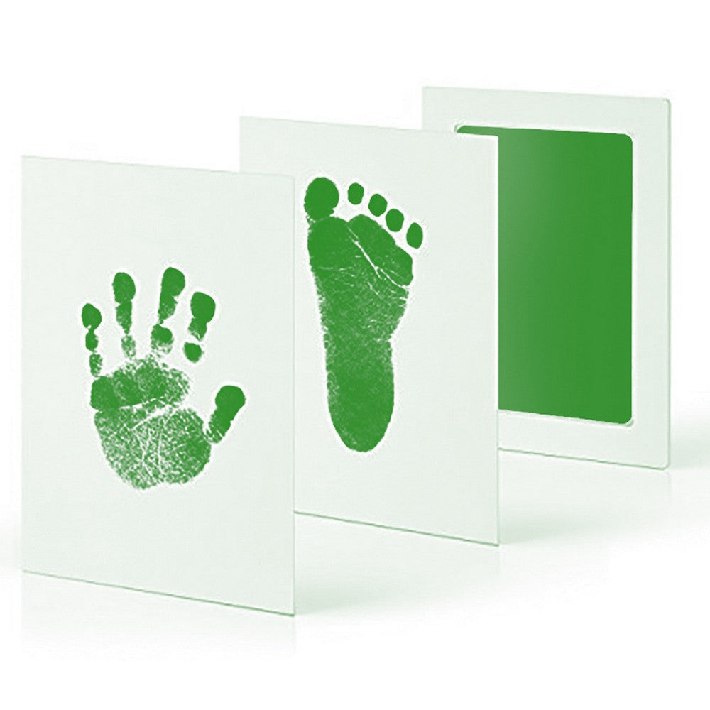 Dog Cat Paw Kids Footprint Pads Stamp Inkpad Memorial Souvenir DIY