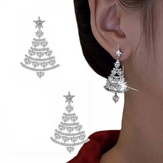 Women's Christmas Tree Earrings
