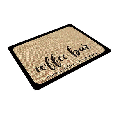 Kitchen Dish Drying Placemat for Kitchen Counter Coffee Machine