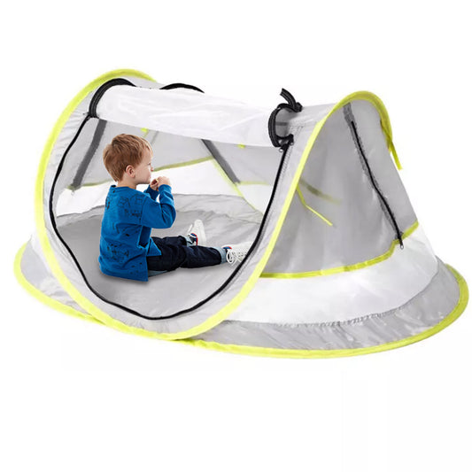 Portable Pop-Up Kid Mosquito Net UV 50+ Sun Shelters Travel Crib Bed