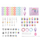 113Pcs DIY Charm Jewellery Bracelets Making Kit for Girls Gifts