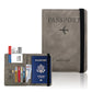 RFID Blocking Passport Holder for Travel Accessories Passport Purse Card Wallet