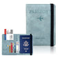 RFID Blocking Passport Holder for Travel Accessories Passport Purse Card Wallet