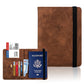 RFID Blocking Passport Holder for Travel Accessories Passport Purse Card Wallet