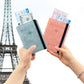 RFID Blocking Passport Holder for Travel Accessories Passport Purse Card Wallet