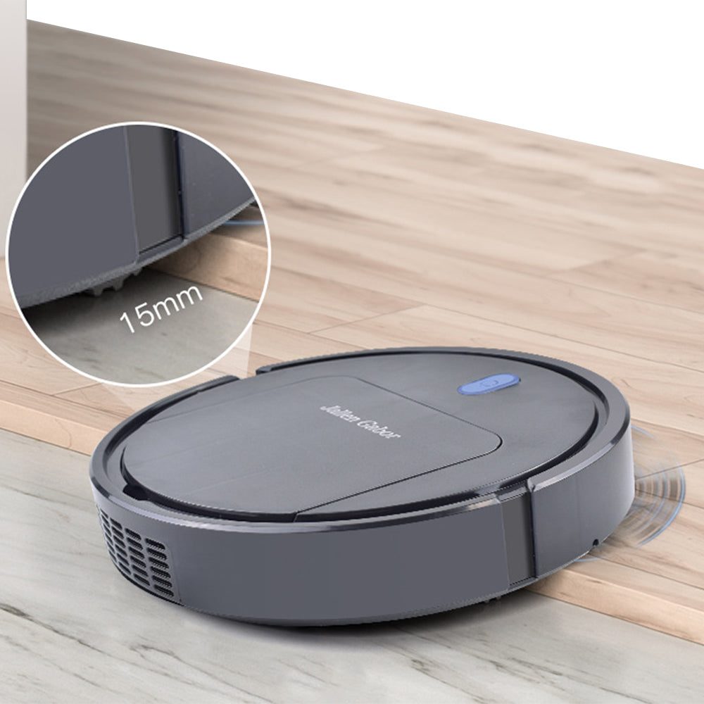 Smart Robot Cleaner 3-in-1 Vacuum and Mop Features Hardwood and Tile Floors