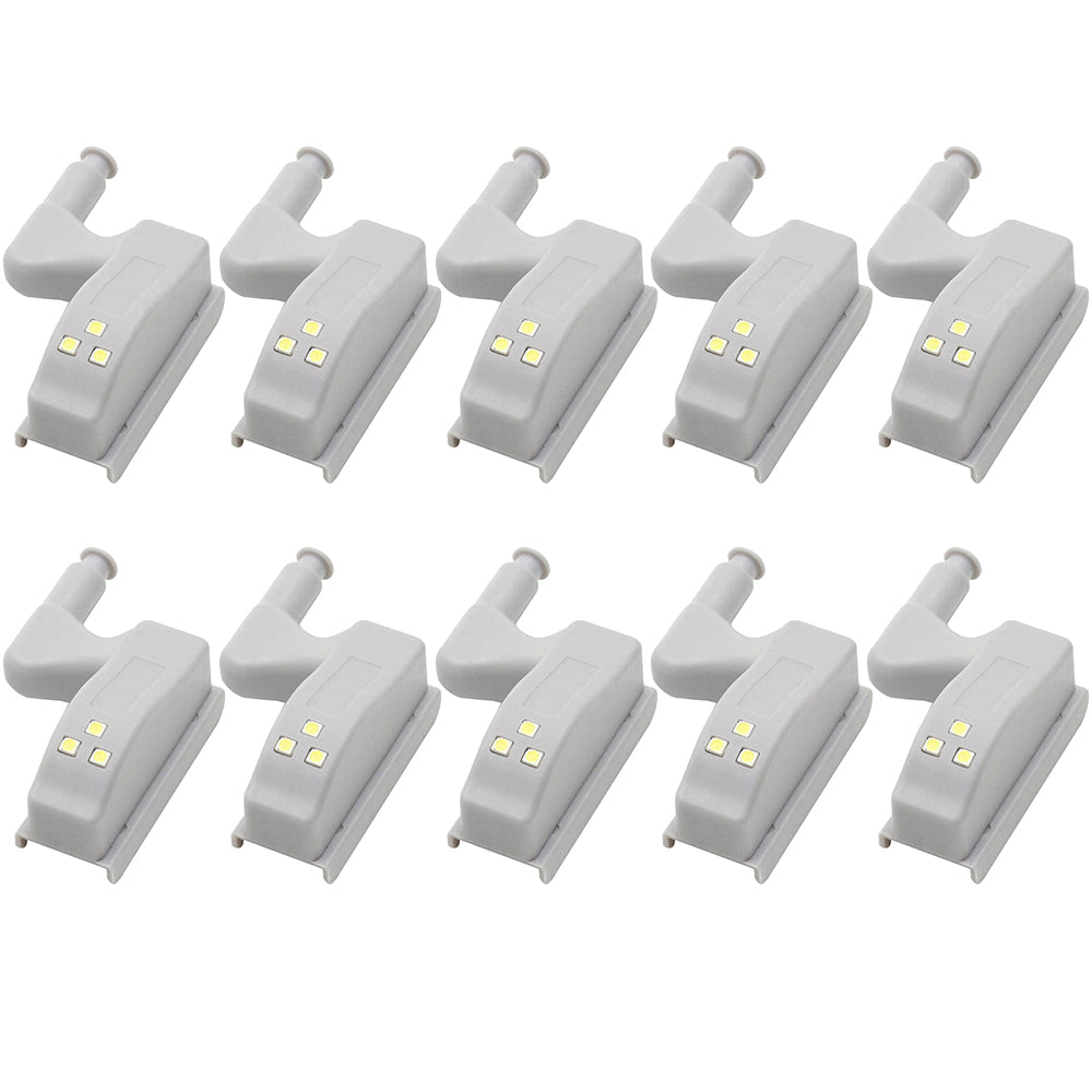 10Pcs LED Hinge Sensor Light