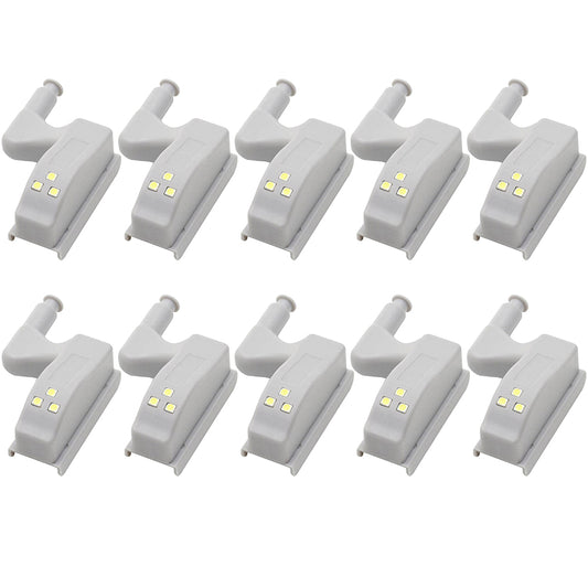 10Pcs LED Hinge Sensor Light